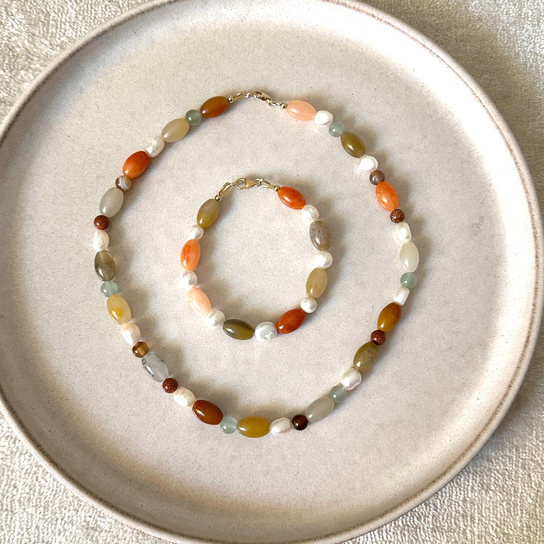Gobi Jade Armkette