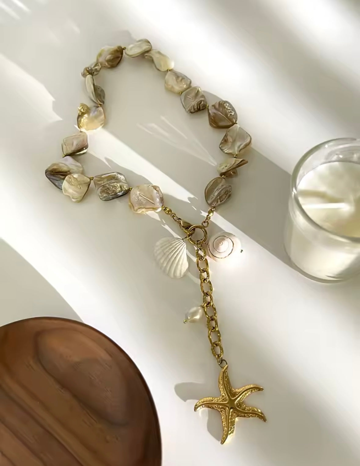 Mermaid Pearl Necklace