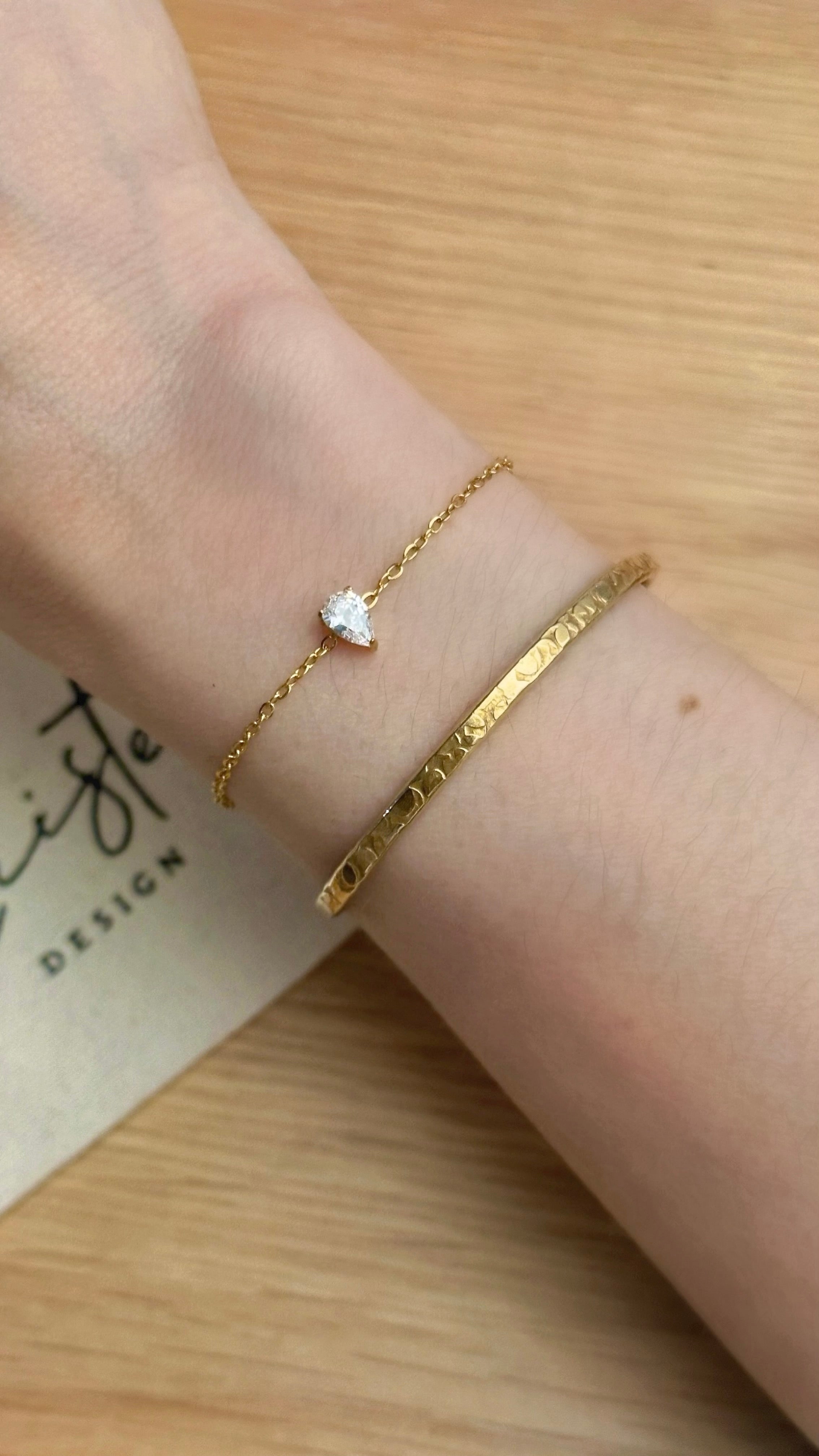 Drop Diamond Bracelet