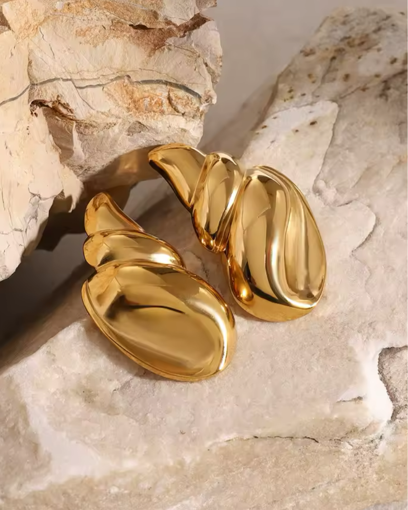 orecchini a conchiglia