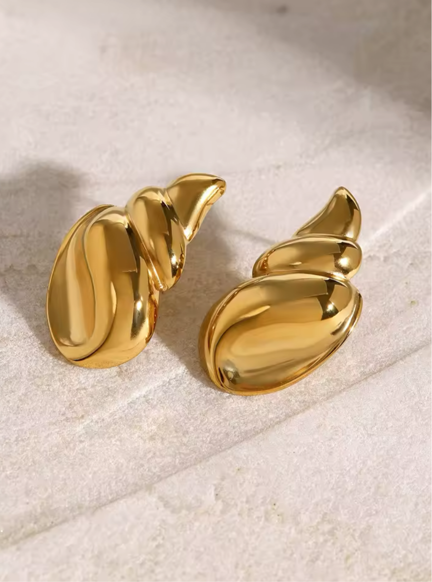 orecchini a conchiglia
