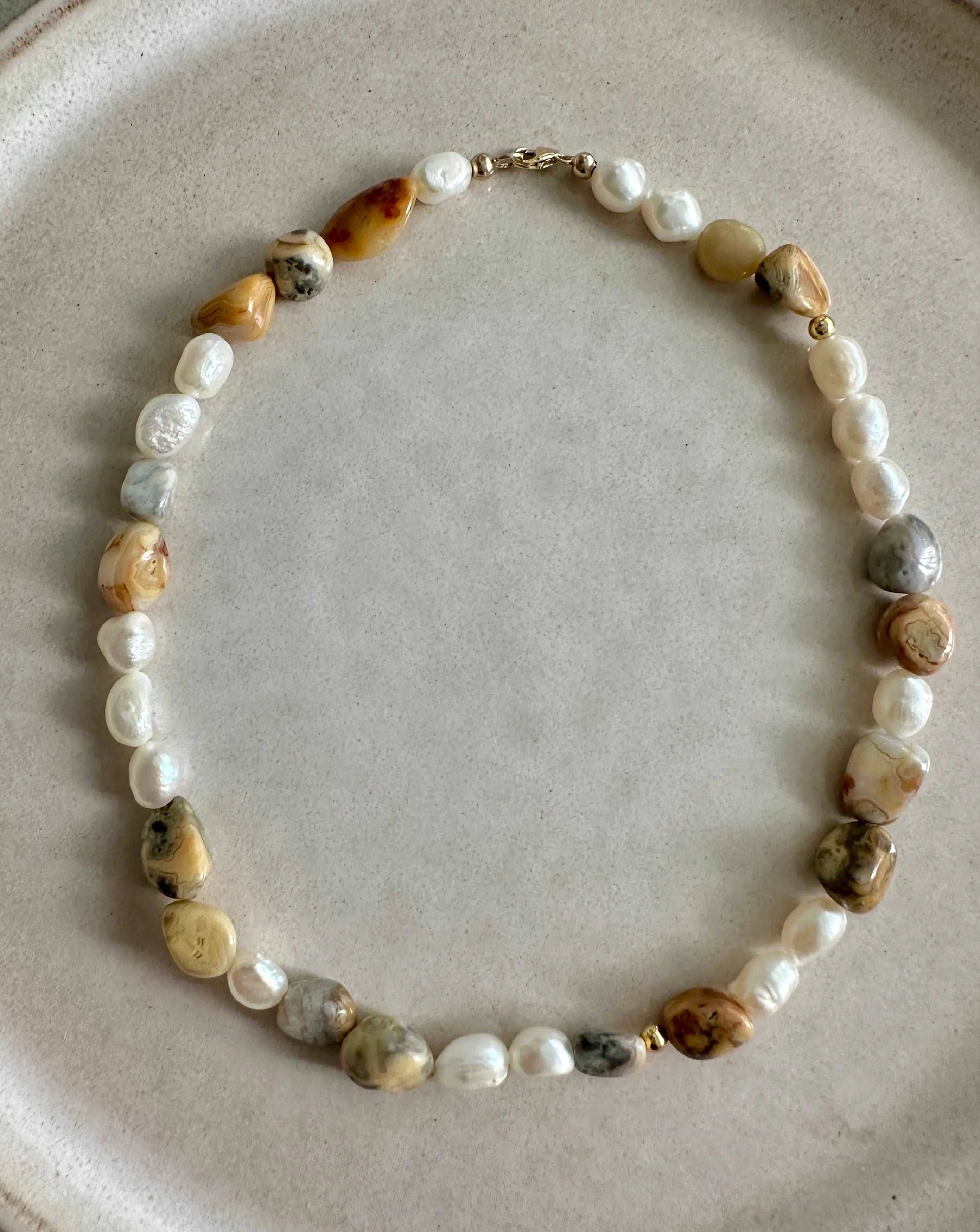 Crazy Agate Necklace