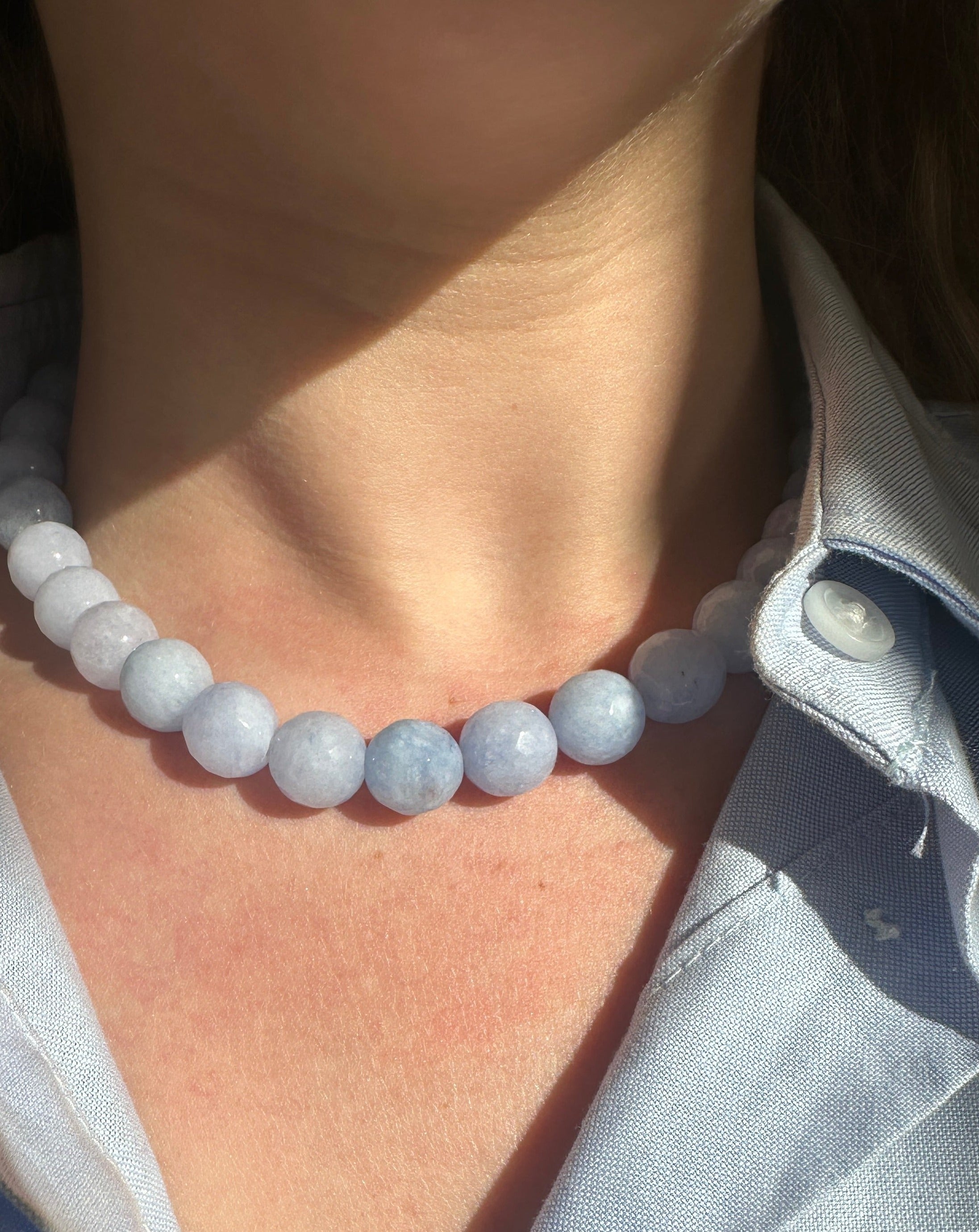 Light Blue Choker