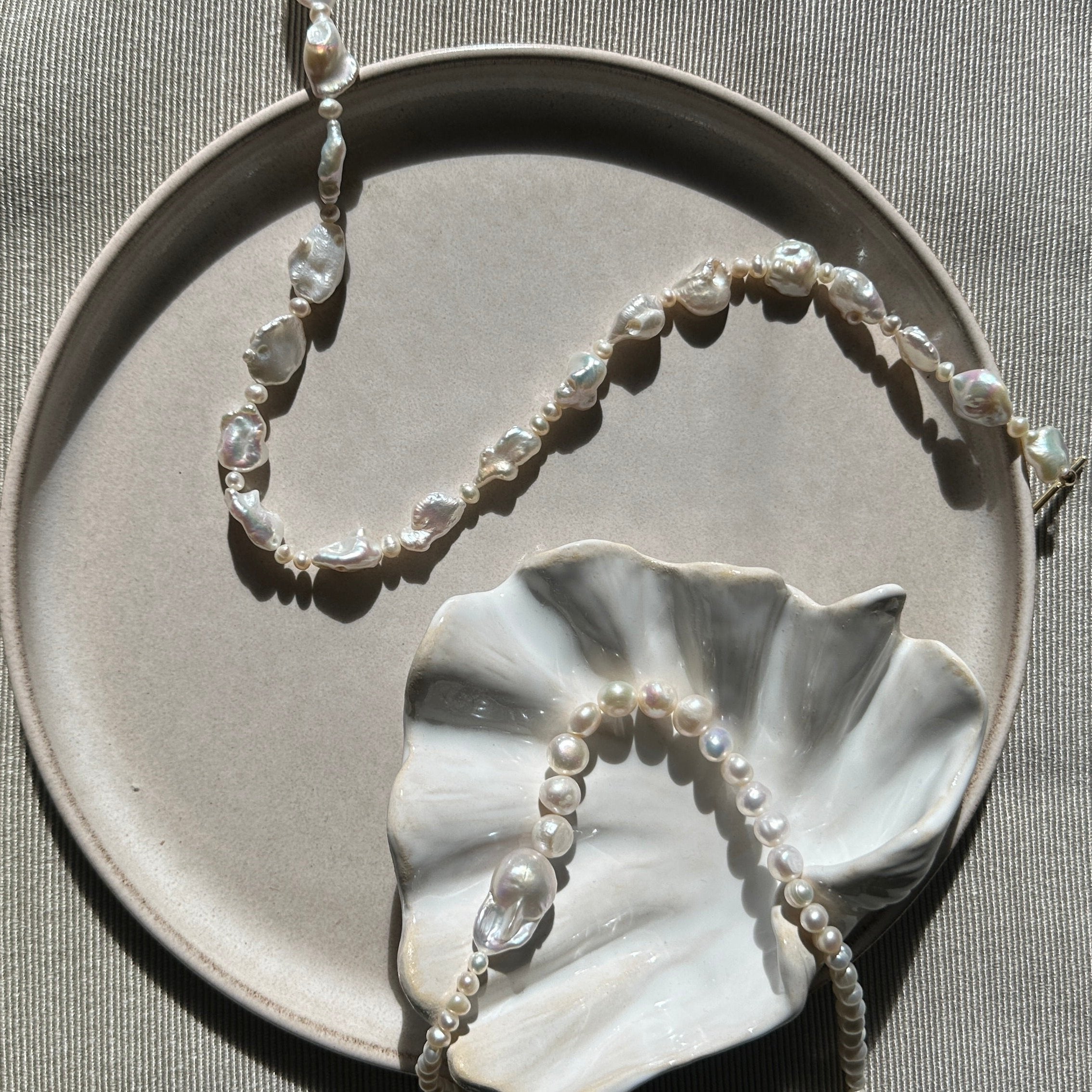 Mixed Pearls Necklace