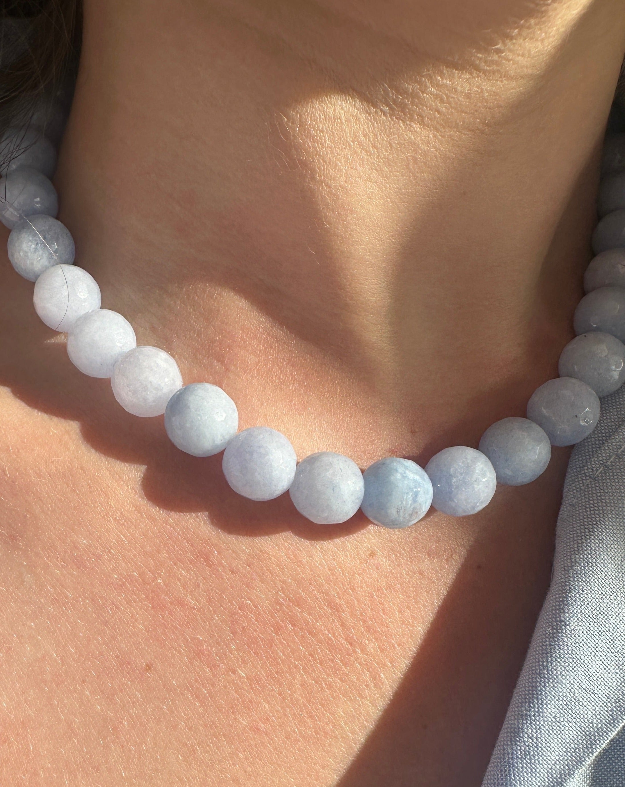 Light Blue Choker