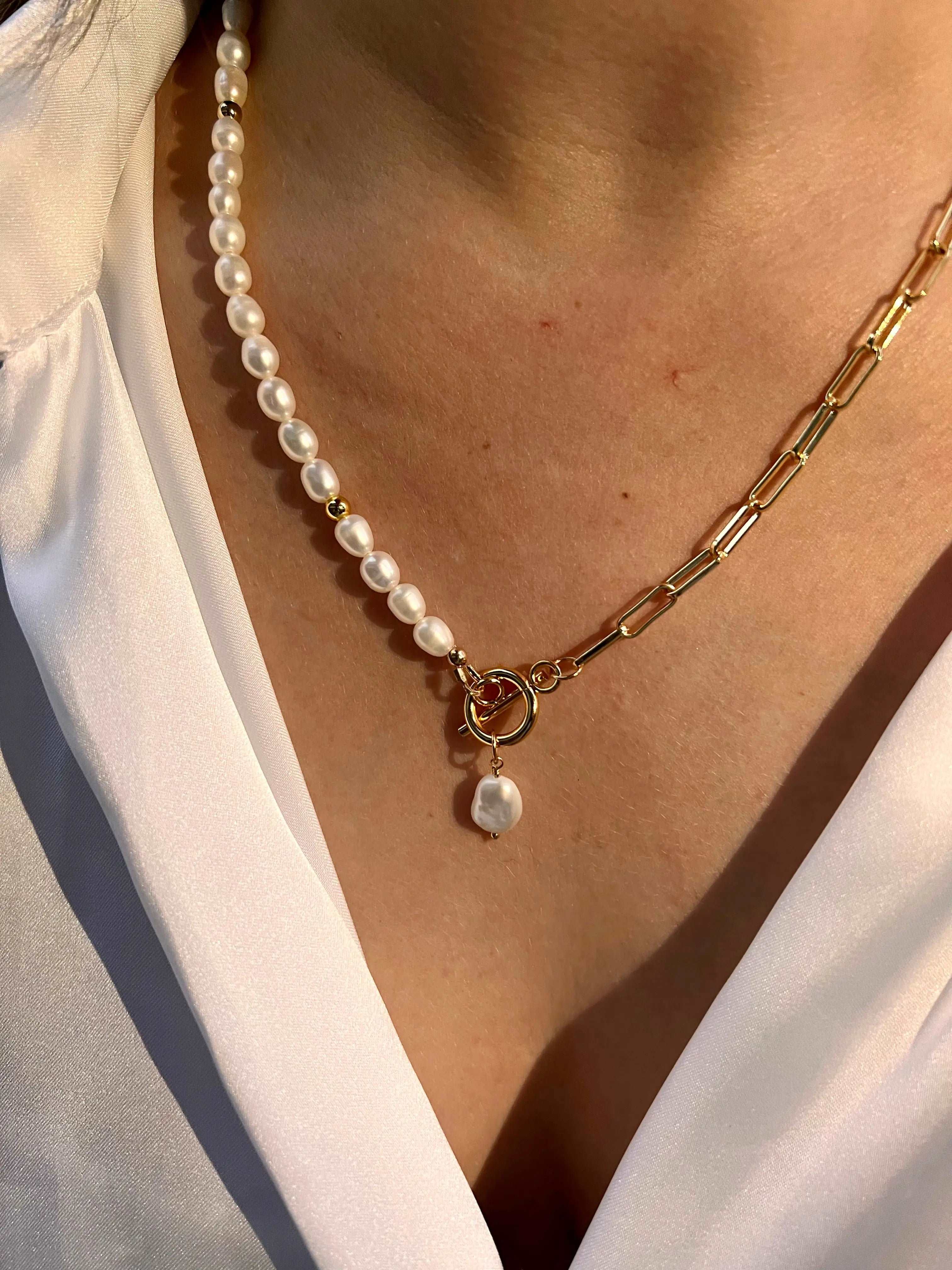 Pearl Chain Necklace